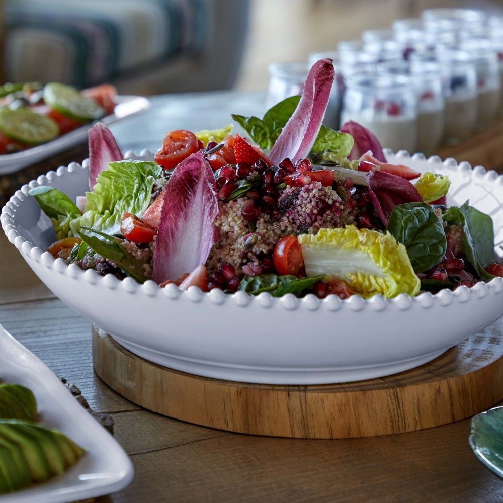 Pearl White Serveware