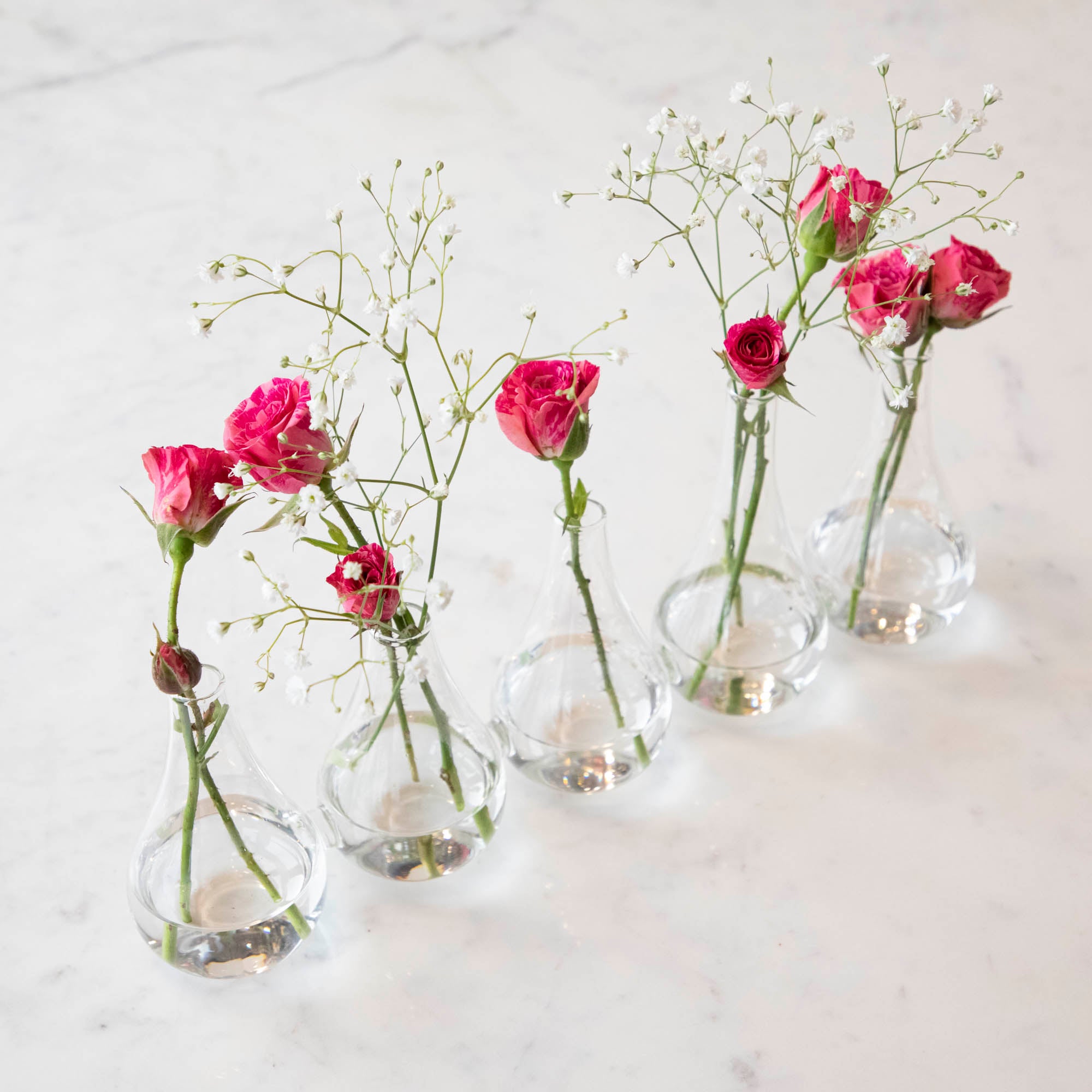 Quintet Glass Vase