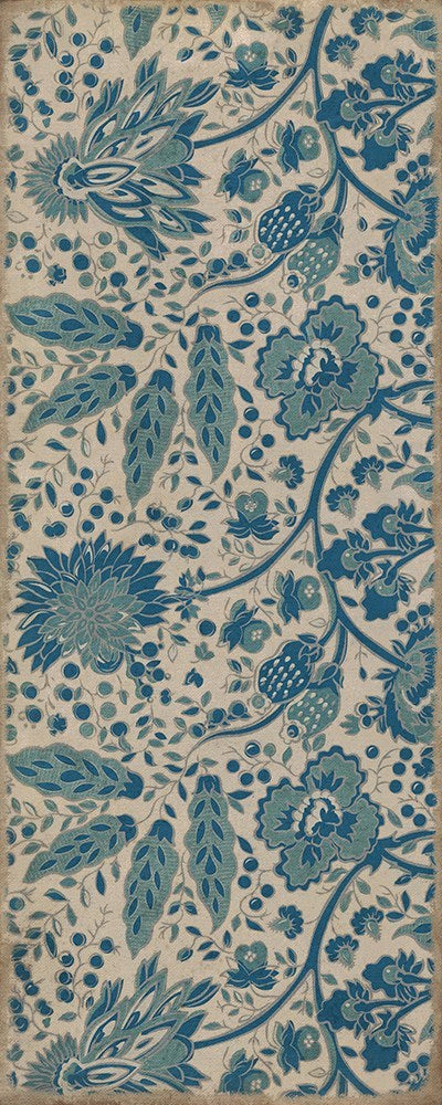 Williamsburg Garden Gate - A Slash of Blue