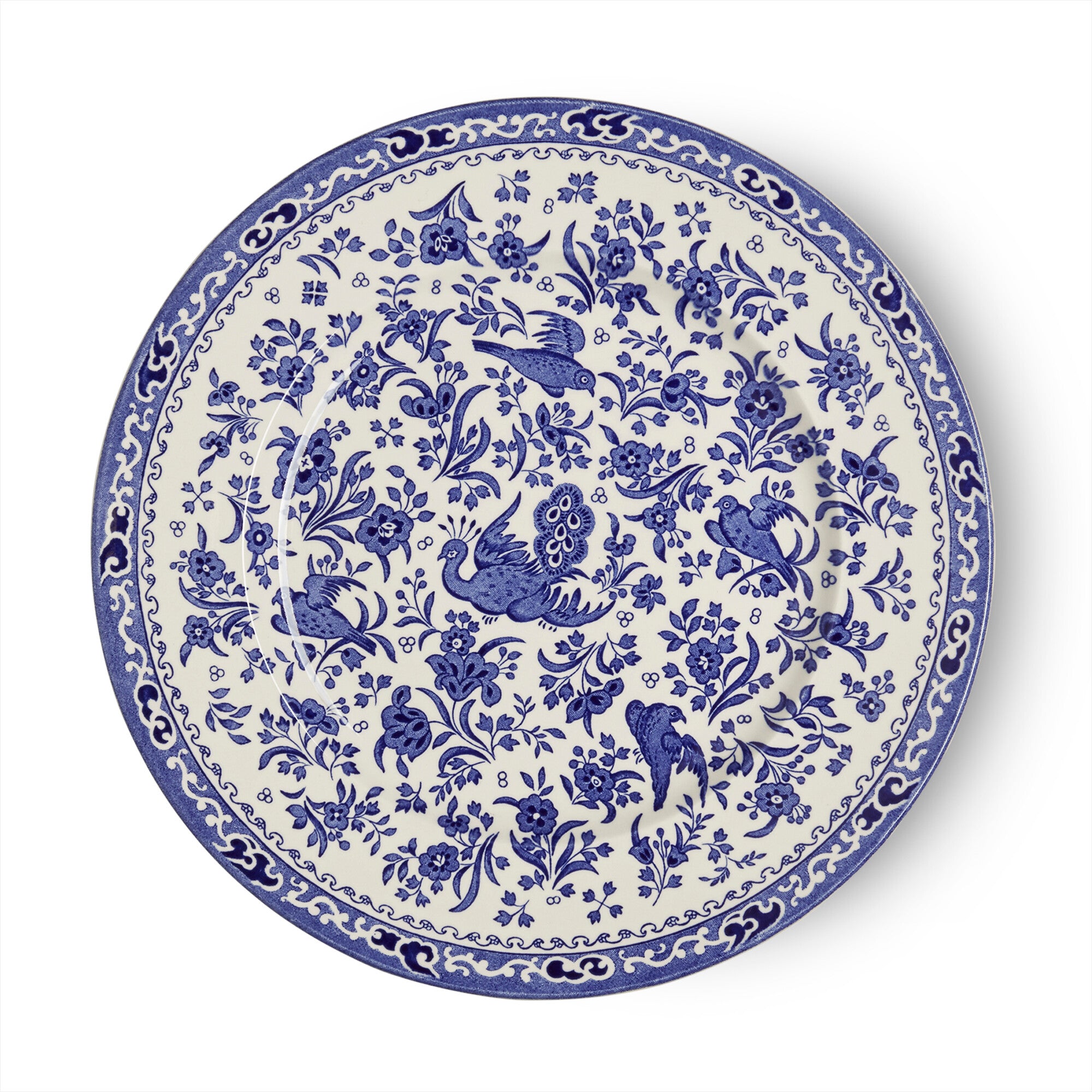 Burleigh Blue Regal Peacock Dinnerware