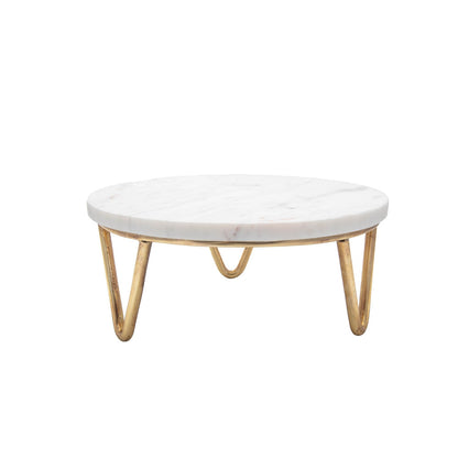 Macarons on a Bidk Home Marble &amp; Brass V-Base Trivet/Cake Plate.