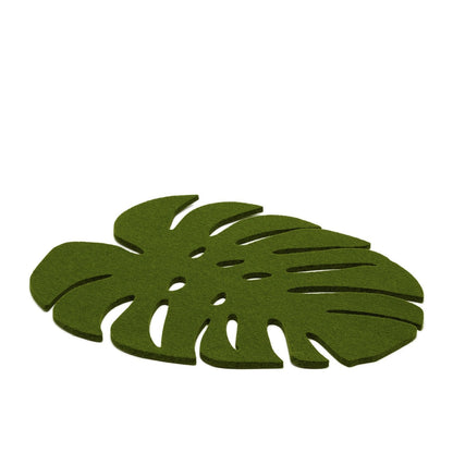 Monstera Leaf Felt Trivet