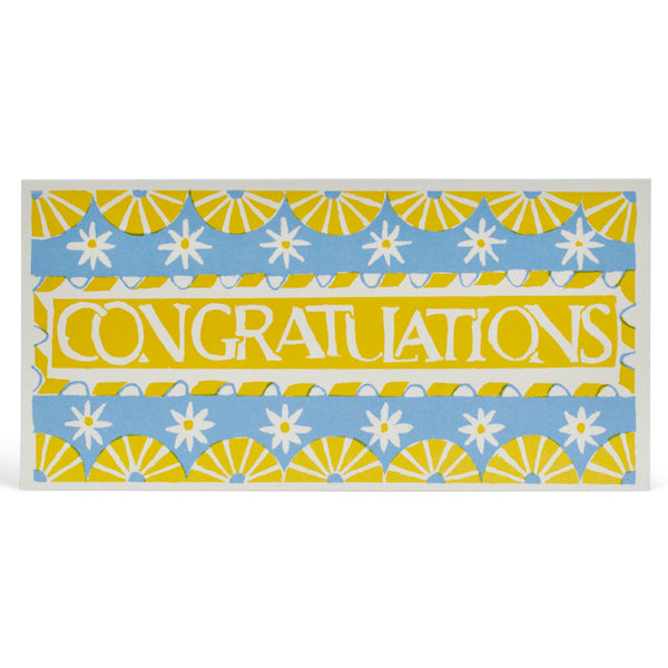 Congratulations Pattern Card