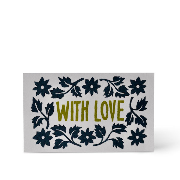 A set of Pack of With Love Cards with the words &quot;with love&quot; on them by Cambridge Imprint.