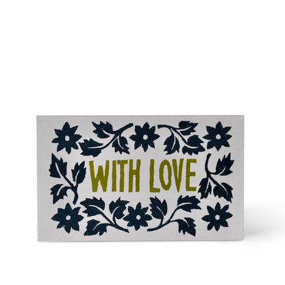 A set of Pack of With Love Cards with the words &quot;with love&quot; on them by Cambridge Imprint.