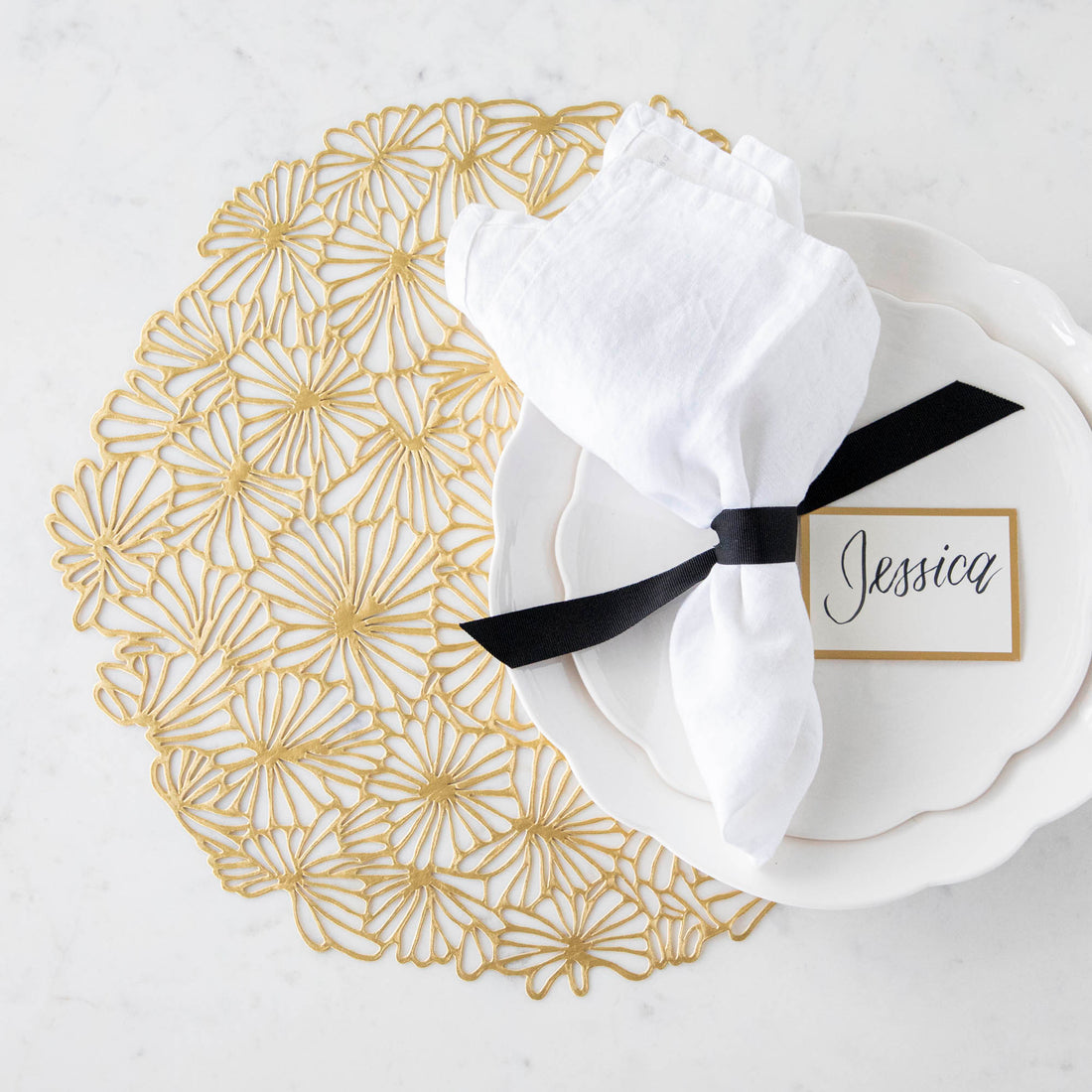 Pressed Daisy Mat