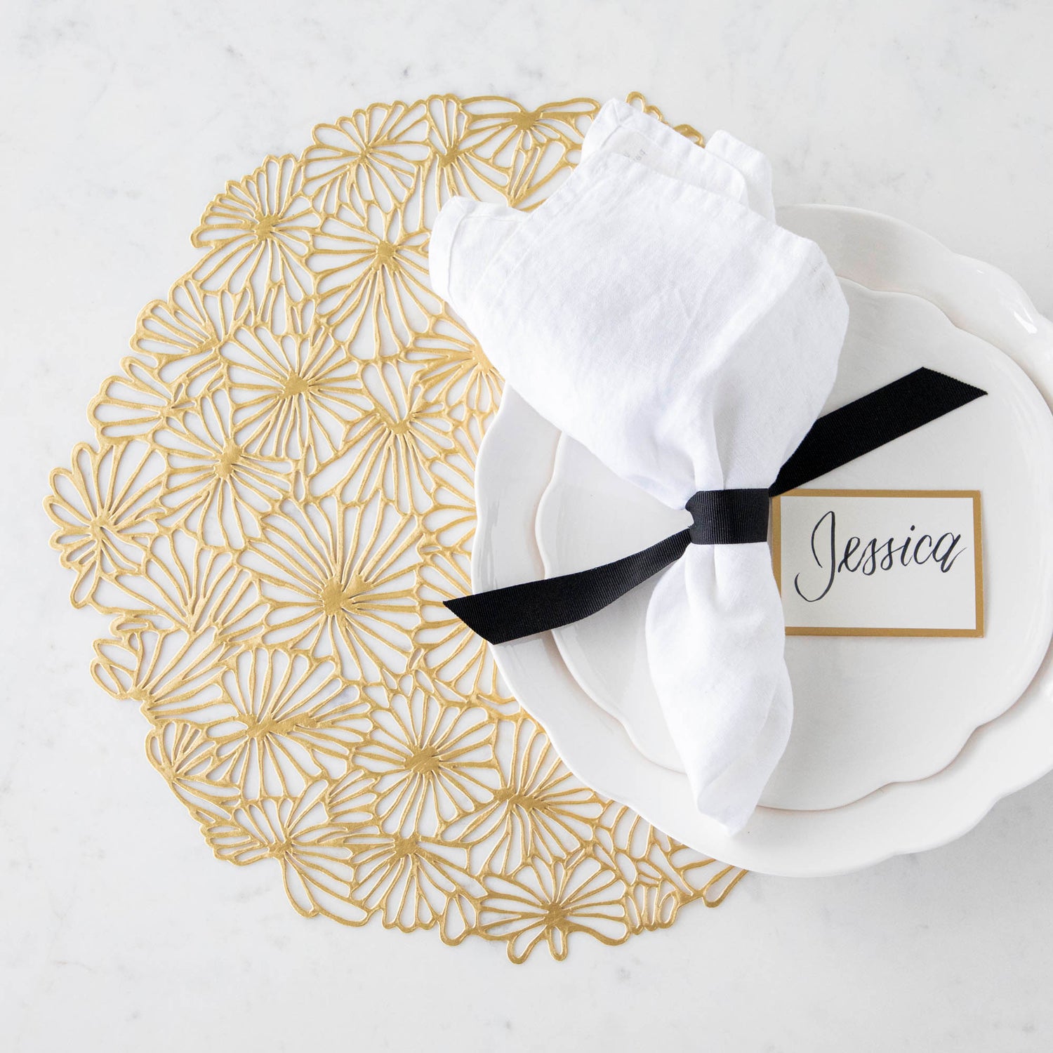 Pressed Daisy Mat