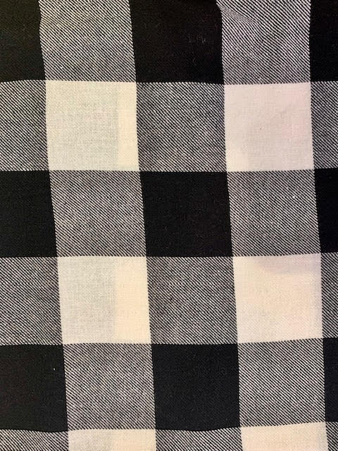 Black Check Parker Napkin