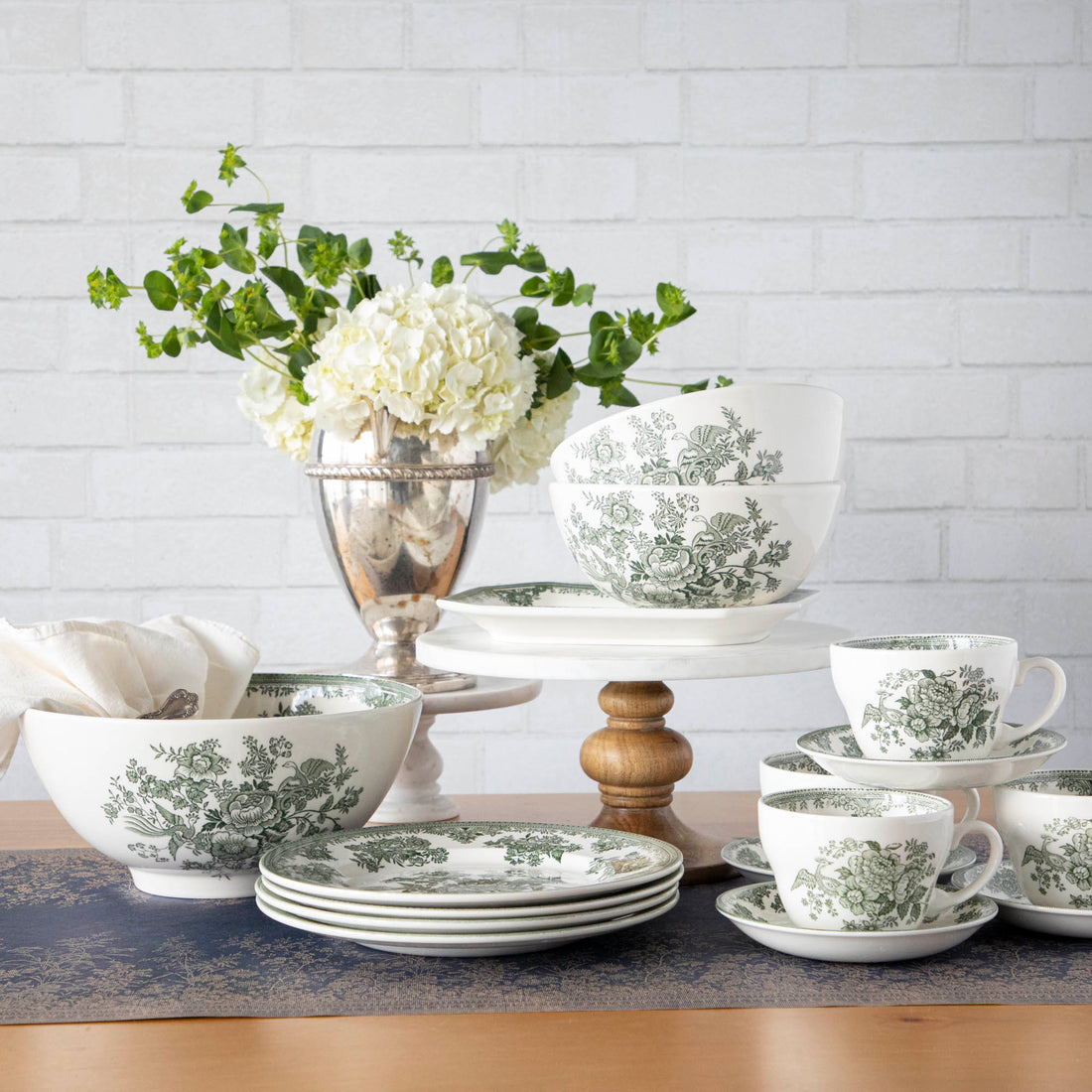 An elegant table setting featuring Burleigh&