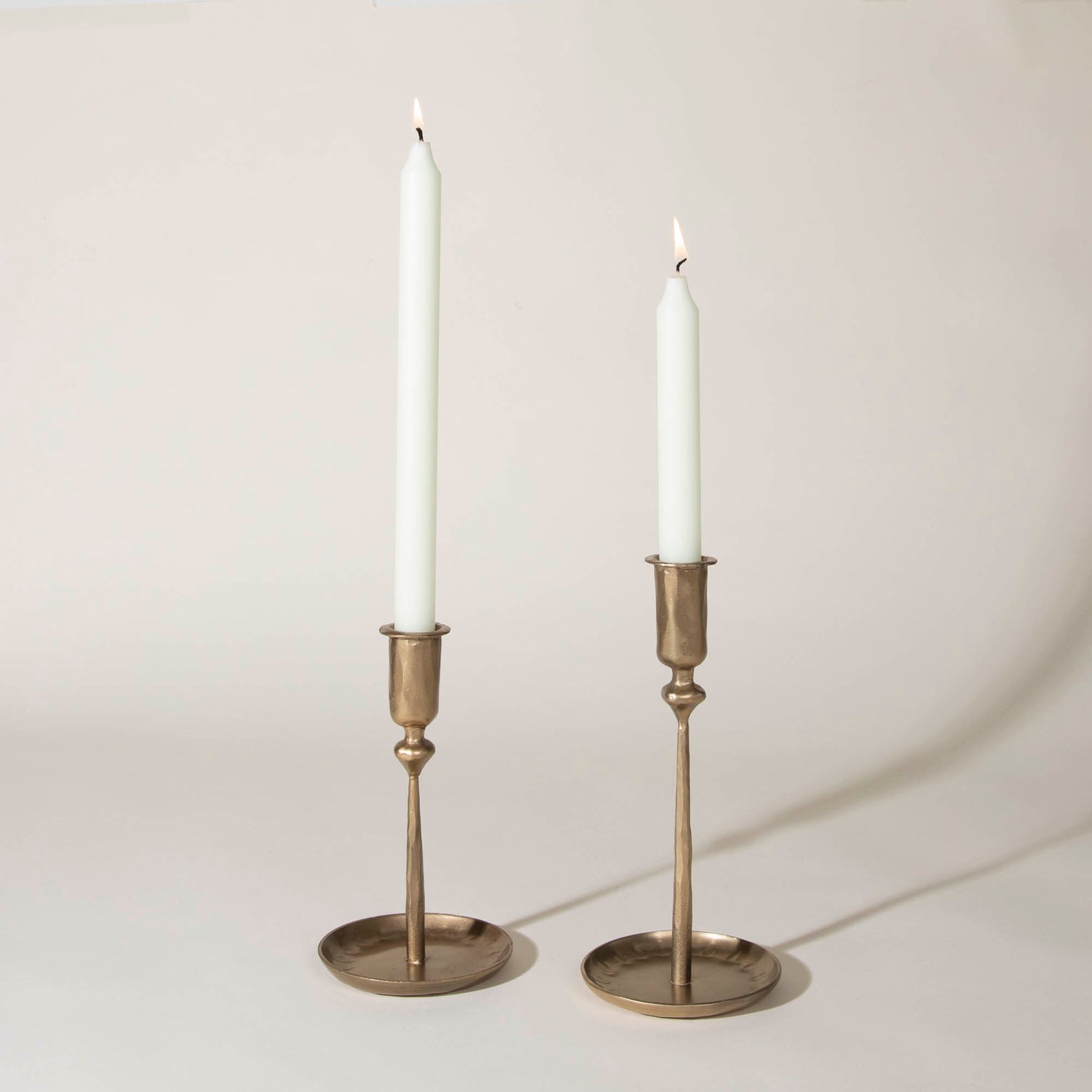Percy Candlestick Brass Plated