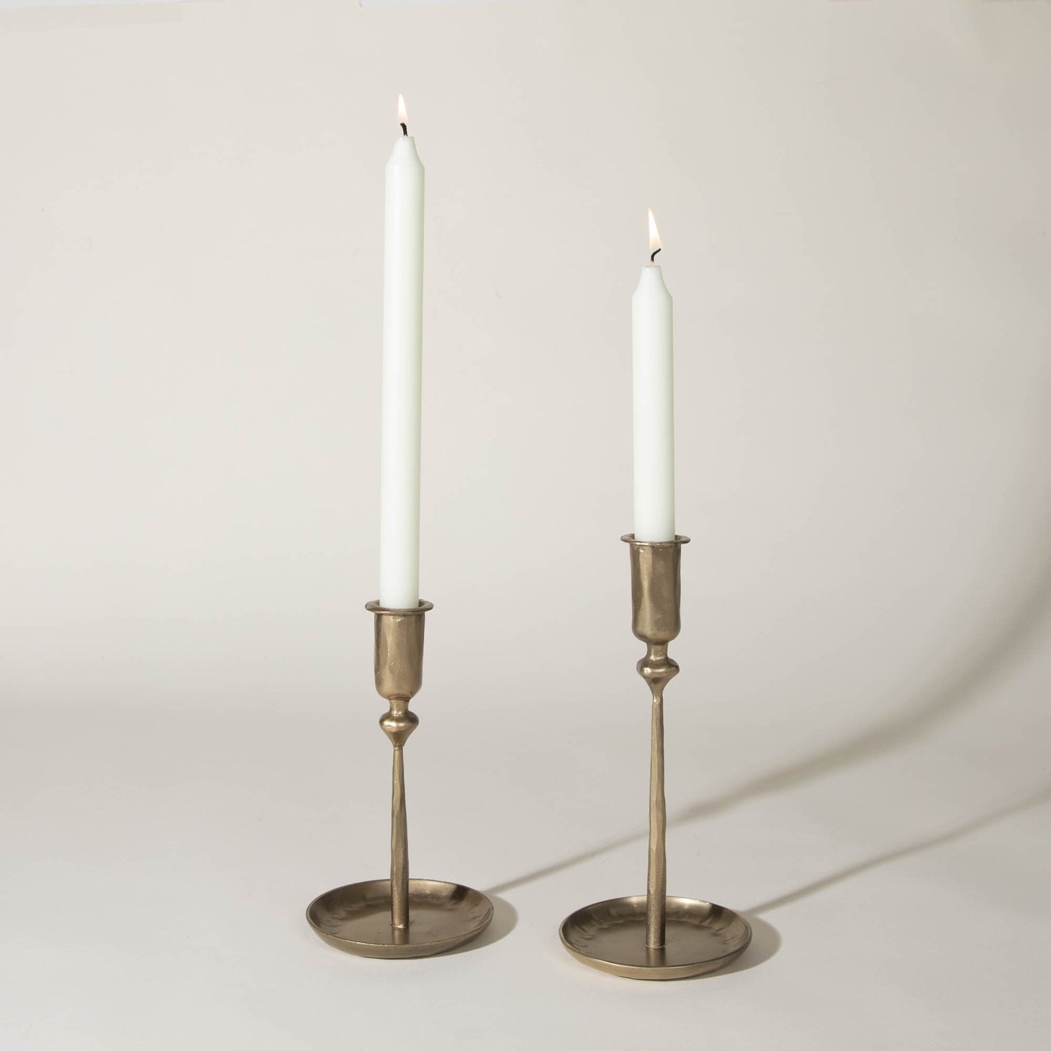 Pure White 12&quot; Taper Candle