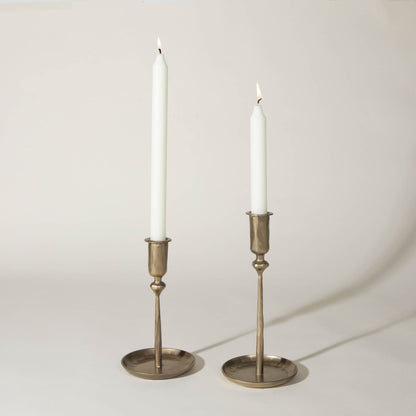 Pure White 12&quot; Taper Candle