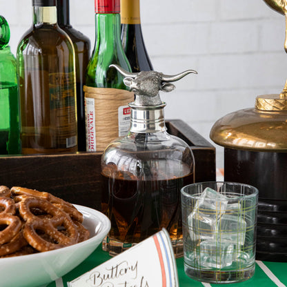 Whisky/Spirit Decanter, Longhorn