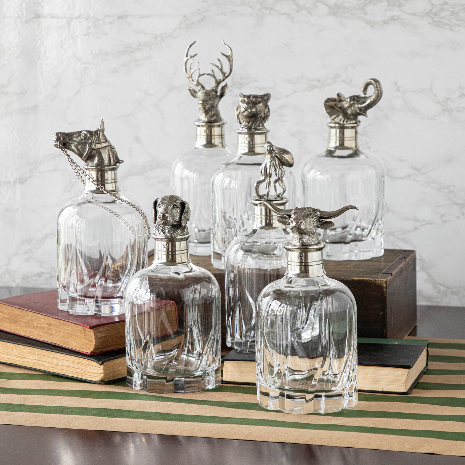 Whisky/Spirit Decanter, Longhorn