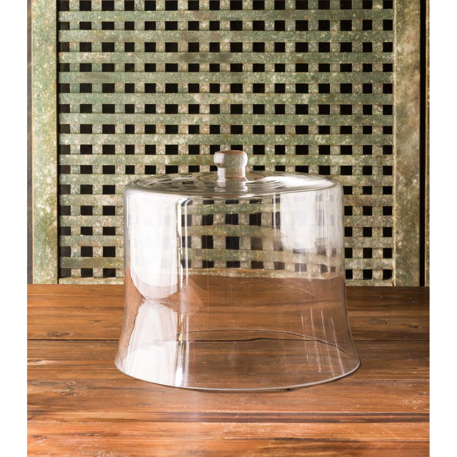 Large Estate Glass Cloche