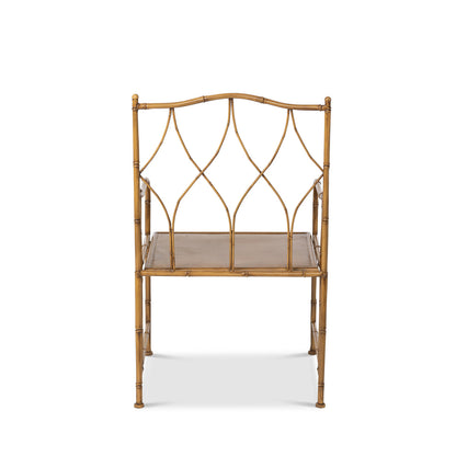 Metal Bamboo Porch Chair
