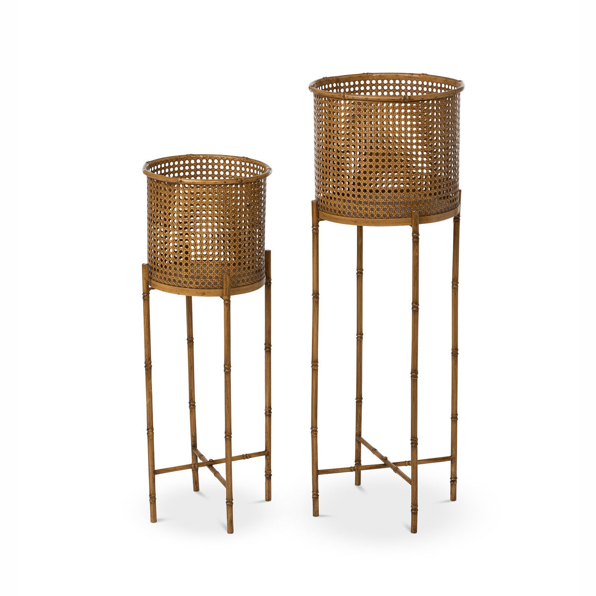 Metal Bamboo Side Pieces