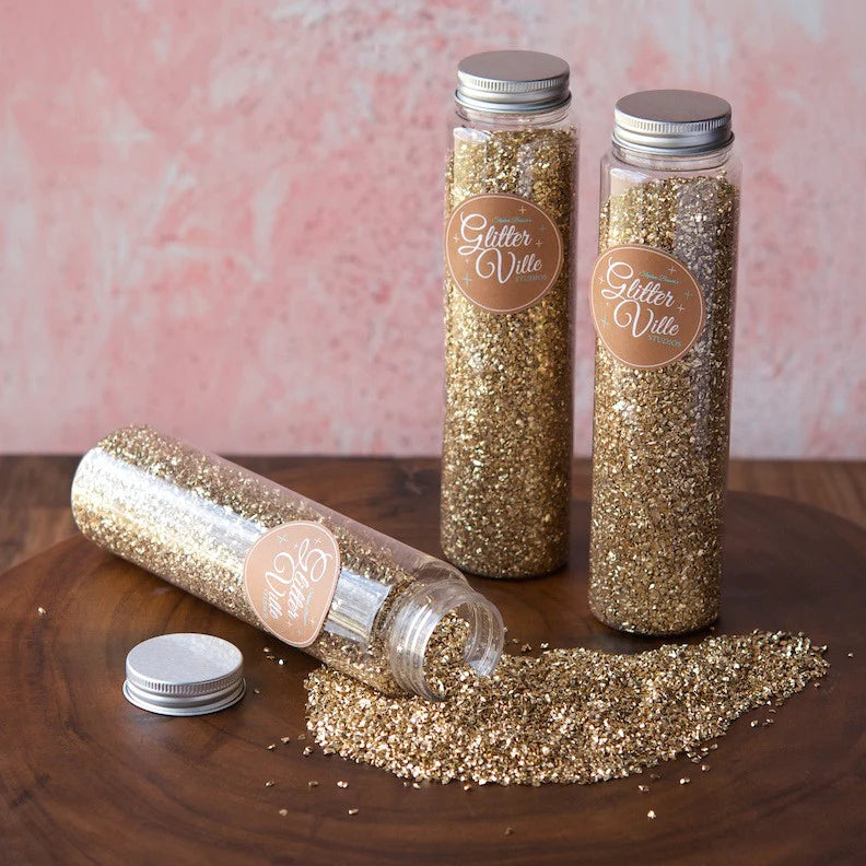 Gobs of Gold Party Glitter - Large Bottle