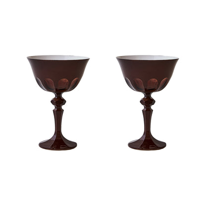 Rialto Oxblood Glasses