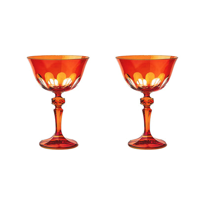 Rialto Lolita (Dark Red) Glasses
