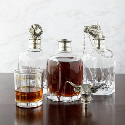 Whisky/Spirit Decanter, Longhorn