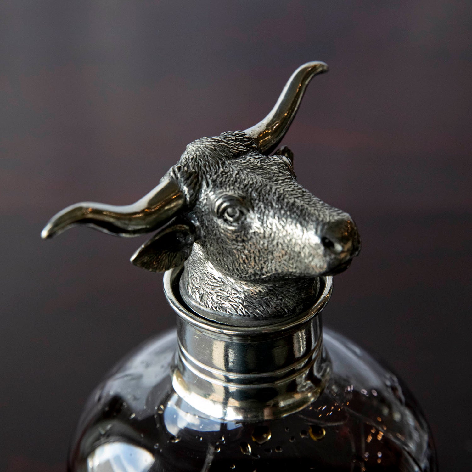 Whisky/Spirit Decanter, Longhorn