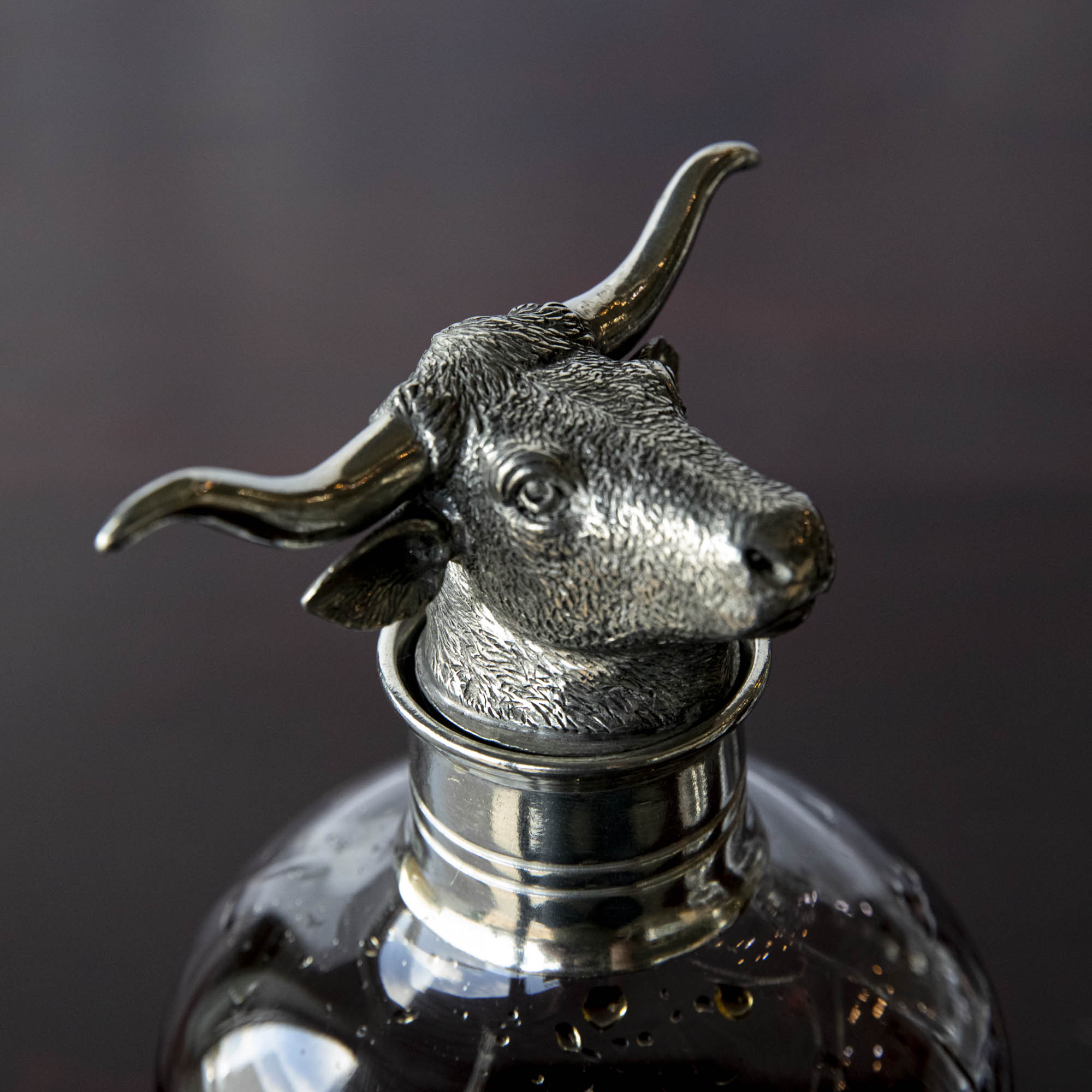 Whisky/Spirit Decanter, Longhorn