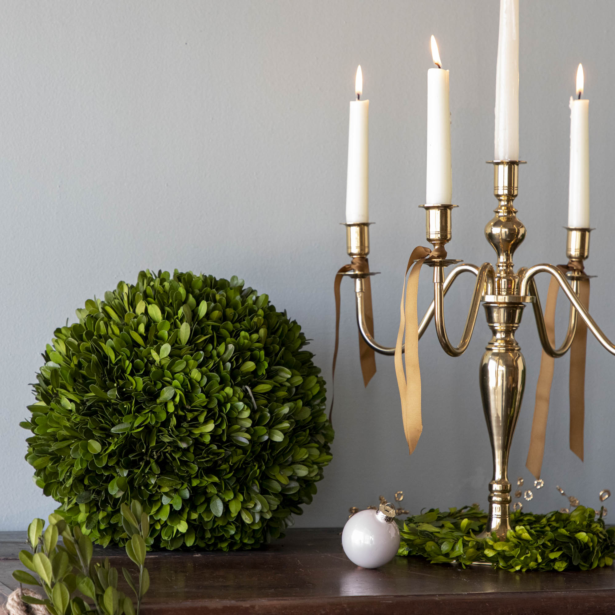 Mantle styled with Mill&