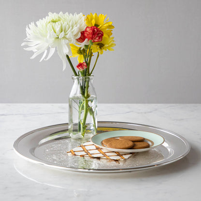 Vintage Silver-Plate Large Tray