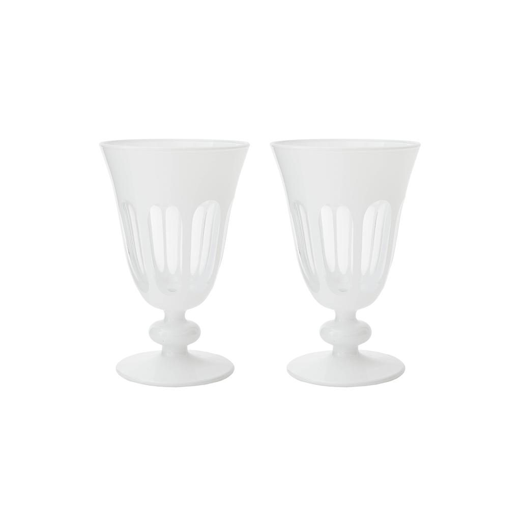 Rialto Chalk (White) Glasses