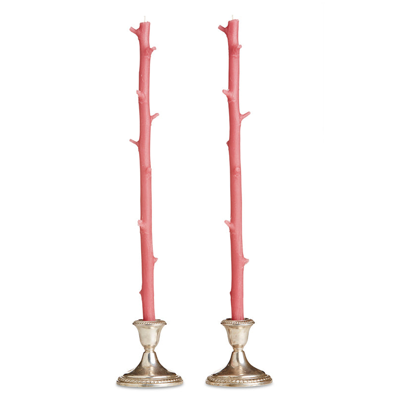 Hickory Stick Candles, Set of 2
