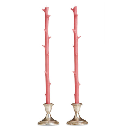 Hickory Stick Candles, Set of 2