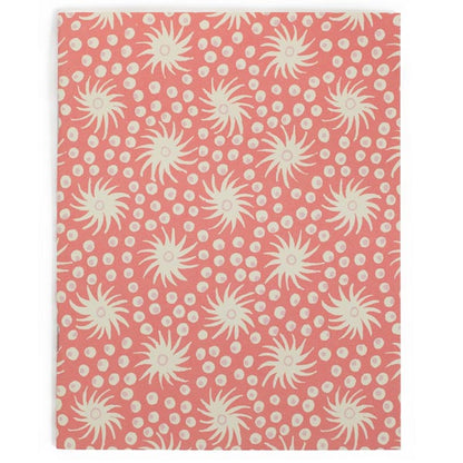 Five colorful Cambridge Imprint Blank Notebooks with patterned covers and three pencils on a marble surface.