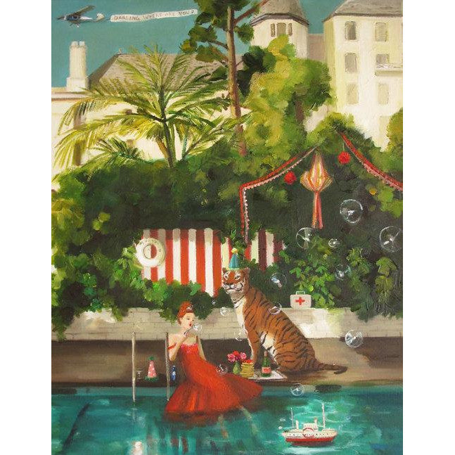 Lost Weekend Small Art Print