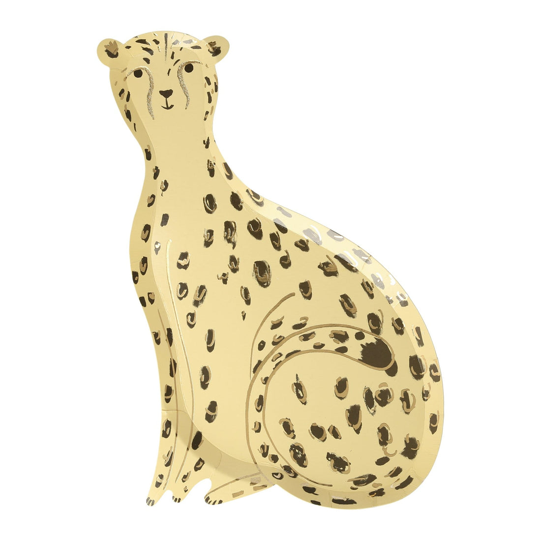 Safari Cheetah Paper Plates